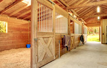 Knowle Grove stable construction leads